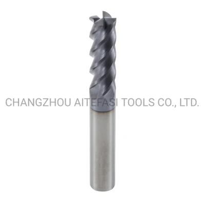 Carbide Endmill 4 Flute Standard Length End Mills for Cutting Tools