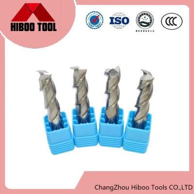 2 Flutes Solid Carbide Square End Mill Aluminun Milling Cutter