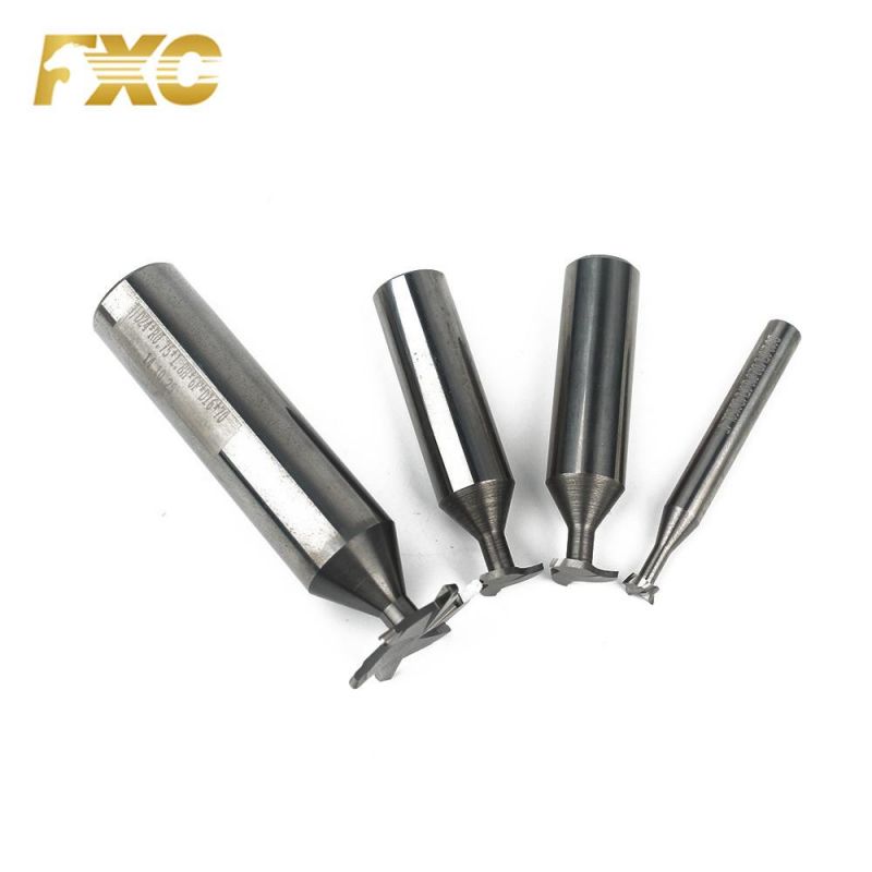 Carbide Straight Shank T-Slot Milling Cutters