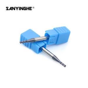 4 Flute Solid End Mill Tools CNC Milling Cutters Carbide Micro Diameter