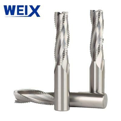 Weix Professional Carbide HRC55 6mm 3flutes Roughing End Mill Spiral Bit Milling Tools CNC Endmills Router Bits