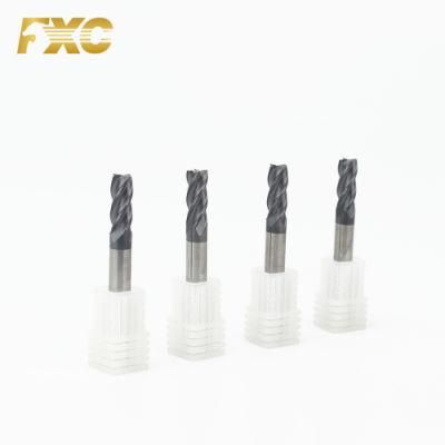 4 Flute HRC45 Carbide End Mill Diamond Machine Cutters