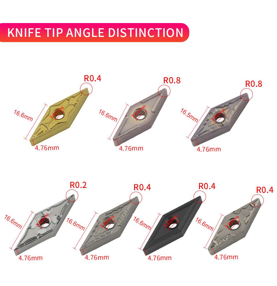 Fast Delivery Times Vbmt Cnmg Vnmg Dcmt Ccmt CNC Inserts Lathe Tools