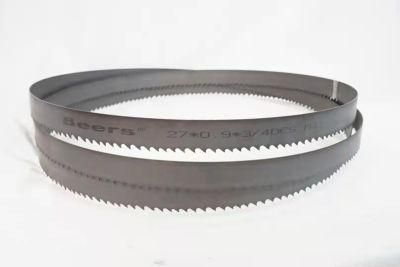 27mm*0.9*5/8 M42 M51 Carbide Bimetal Band Saw Blade for Steel and Wood Cutting.