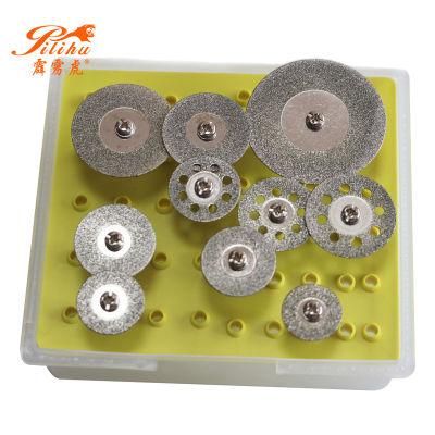 2.35mm/3mm Shank Diameter Diamond Mini Cutting Discs Diamond Grinding Wheel Rotary Circular Saw Blade