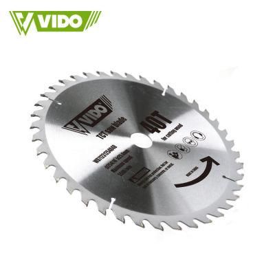 Vido High Strength Alloy Steel 254 10 Inch 40t Tct Blade 250mm Wood Cutting Tct Circular Saw Blade