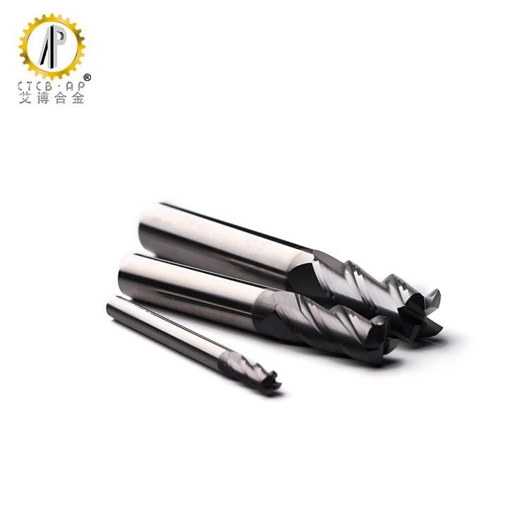 4-Flute Comner Radius End Mills Solid Carbide End Mills