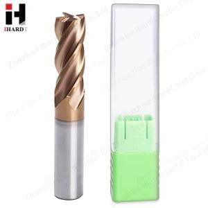 4 Flute High Quality Carbide Square End Mill HRC60/ Carbide Endmill 6 mm