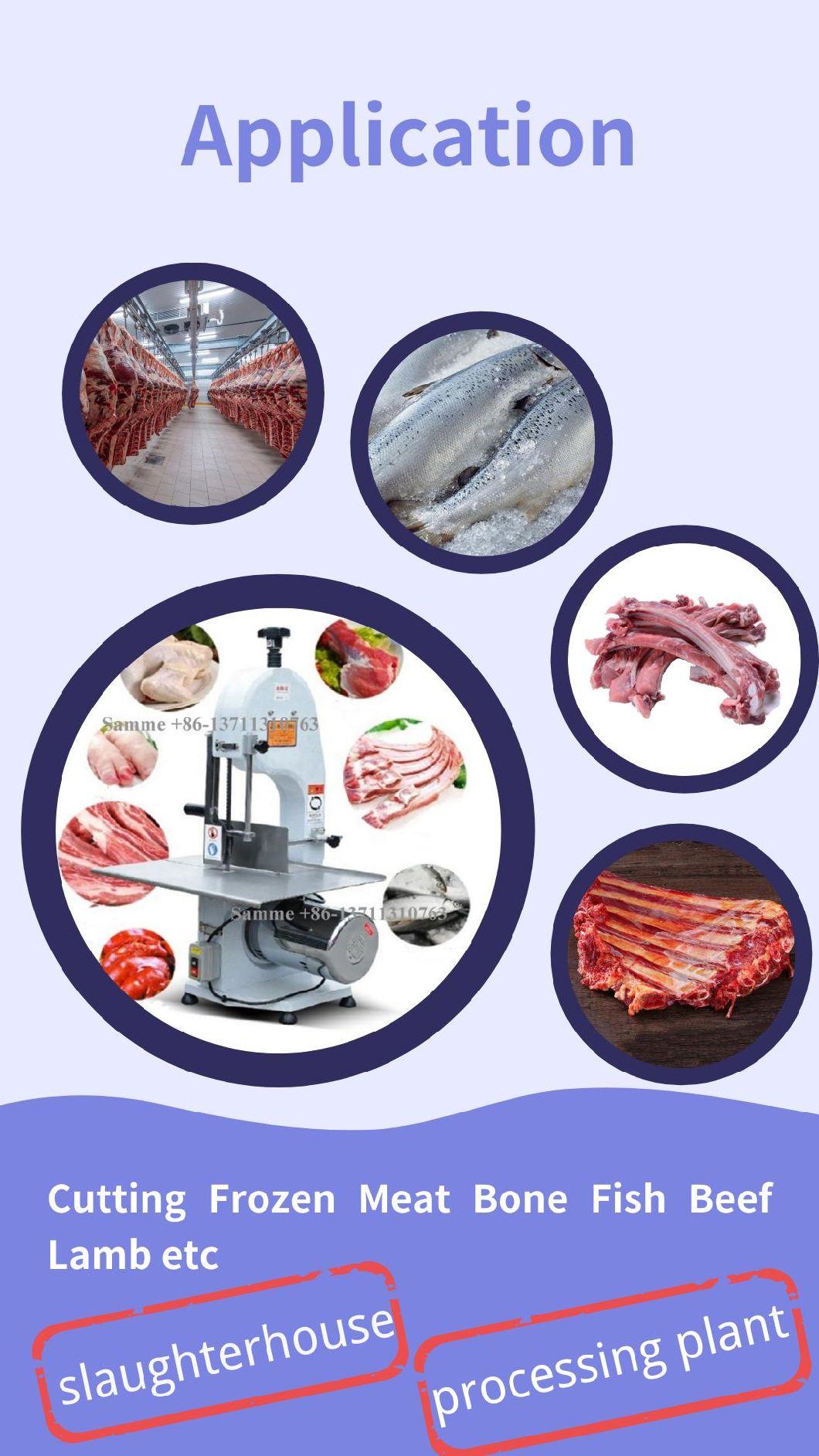 Commercial Frozen Meat Cutter Machines Vertical Meat Cutting Bandsaw