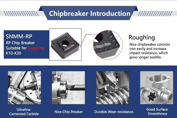 Lathe Cemented Tungsten Turning Inserts Cemented Carbide Cutting Tools Snmm190624