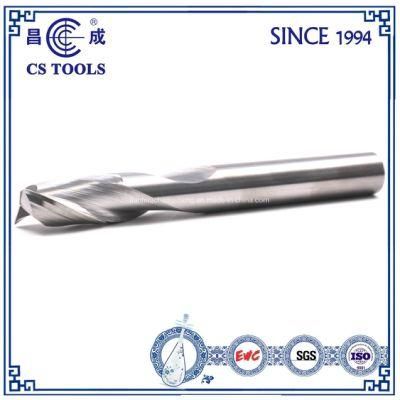 Solid Carbide 2 Flutes D14 Fixed Size Shank End Mill for Milling Slot