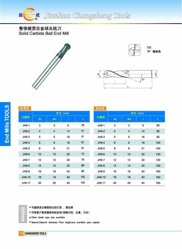 Hardmetal Insert Tool Milling Reaming Together Proflie Cutter