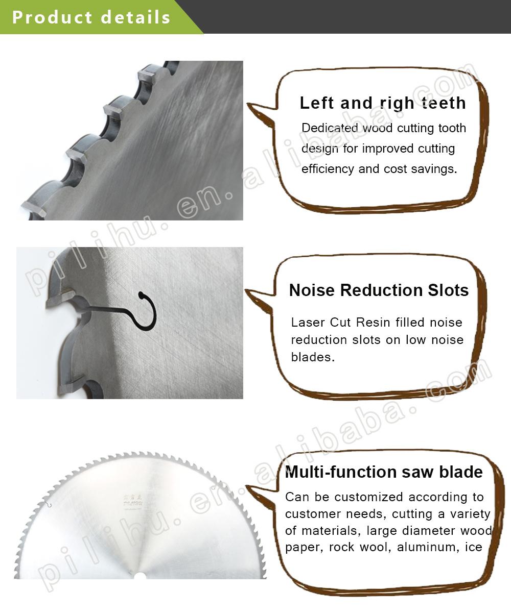 Pilihu 1000mm Carbide Tct Circular Saw Blades Firewood Saw Blade