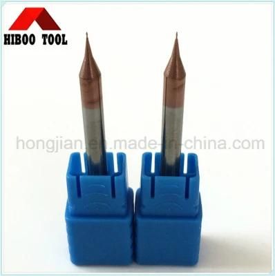 0.2mm 0.3mm Micro Square Milling Cutter with 2flutes