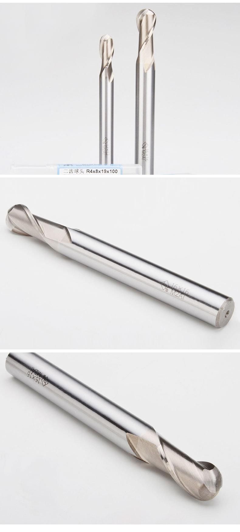 HSS Roughing End Mill with Ball Nose (SED-EM-BN)