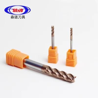 Zhuzhou Milling Cutter CNC Carbide Tools HRC55 Flat End Mill Cutter