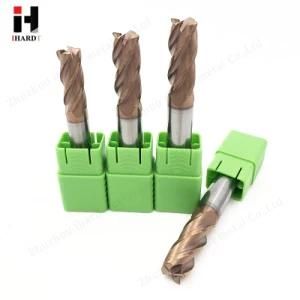 Walter CNC Machine Tool Production Carbide Solid Corner Radius End Mills HRC60