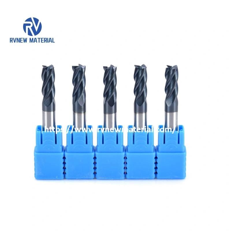 HRC 65 Solid Carbide Standard End Mill for Hard Cut Material