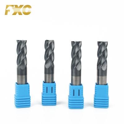 4 Flute HRC45 Solid Carbide End Mill Diamond Cutters