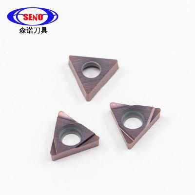 Seno CNC Diamond Tools PCD CBN Tip Turning Insert Tbgt Tbgw Tbmt Tpgh Tpmn Tpgt for Lathe Cutting Tools