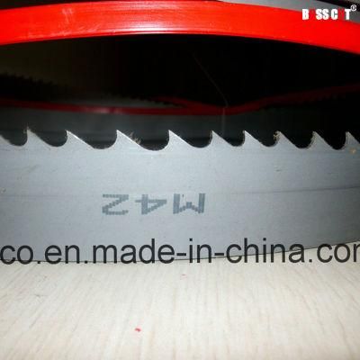 HSS M42 /M51 bimetal band saw blade for cutting metal stainless steel