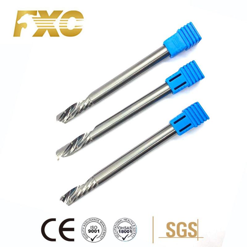 Cutting Tool Wholesaler Solid Carbide Single Flute End Mill Cutter