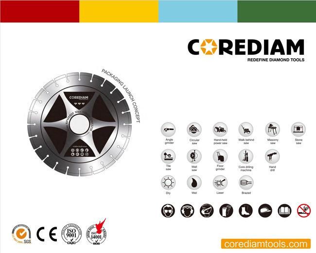 105mm Tct Circular Saw Blade for Cutting Wood/ Metal with High Efficiency