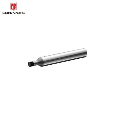 Machining Part 45mm Overall Length Millimg Cutter Diameter 3mm Carbide Body Solid PCD 20 Flute Flat End Mill