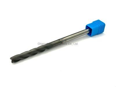 4 Flutes Coated Diamond Corner Radius Cutting Tool for Graphite