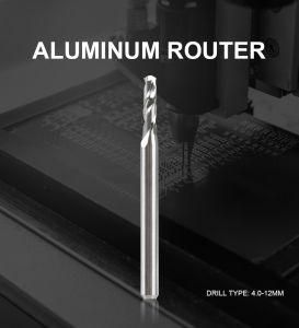 PCB Carbide Double-Edged Flat-End Router 2.0*9.0mm PCB End Mill CNC Cutting Bits Engraving Milling Cutters