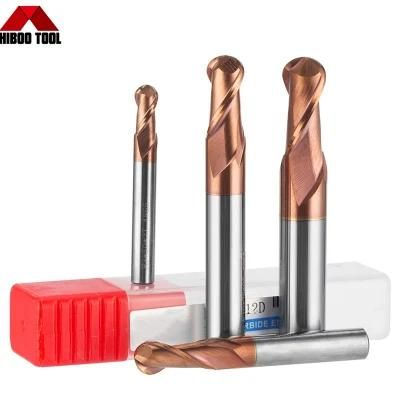 Manufacture Carbide Ball Nose End Mills Long Cutting Tool