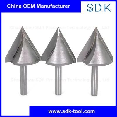 3D V Type Window CNC Engraving Tools Woodworking Carbide V Shape Router Bits