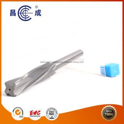 Cobalt High Speed Steel 4 Flutes Reamer with Inner Cooling Hole for Processing Hole