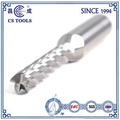 Customized Solid Carbide Spiral Slot 4 Flutes End Mill for Milling Groove
