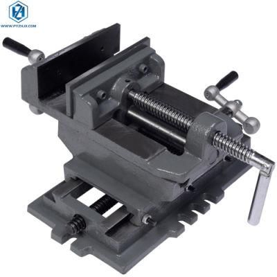 Lathe Milling Cross Vise Q97 100mm Cross Slide Vise for Drilling Machine