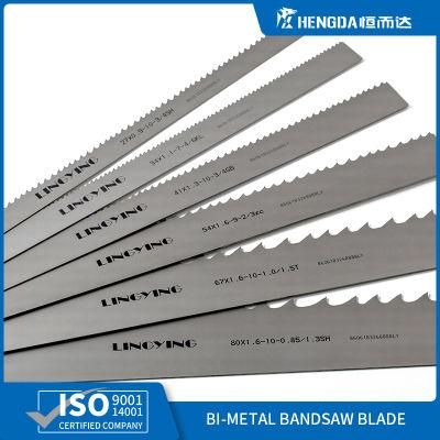 Well-Selected Material and Bi-Metal Band Saw Blade Type Bandsaw Blade