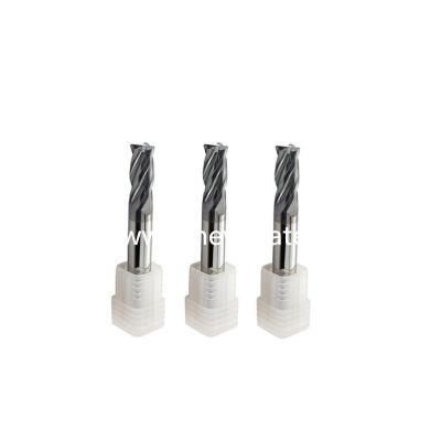 Carbide 4 Flutes Tungsten Carbide Flat End Mill