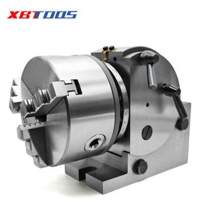 CNC Three Jaw Chuck Indexing Head Precision Semi Universal Turntable