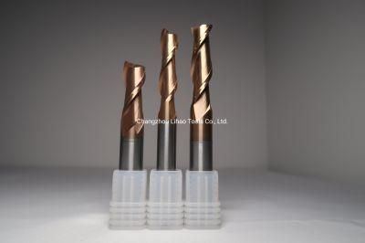 High-Performance End Mill with Tisin Coating