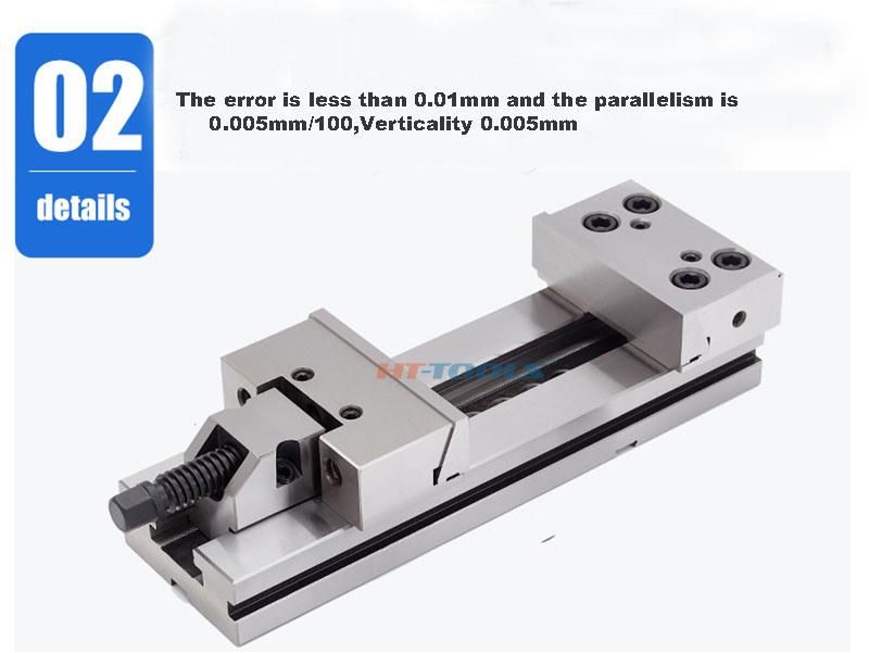 Machine Vice Gt100 Precision Modular Vise 100mm for CNC Milling Machine