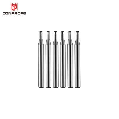 Factory New Design CNC Machining Different Types Tungsten Carbide Milling Cutters Ball End Mill with Corner Radius