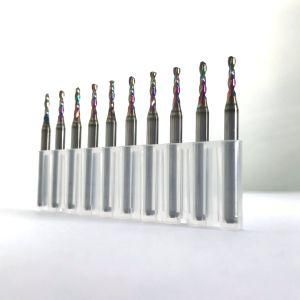 CNC Aluminum Cut Carving Cutter Uncoated End Mill for PCB Boards