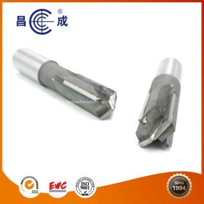 Carbide Insert 4 Flutes Straight Slot Drilling Reamer for Cutting Alloy Aluminum