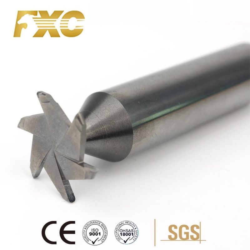 Best Price Carbide Stable Shank T-Slot End Mill Cutter for Aluminum