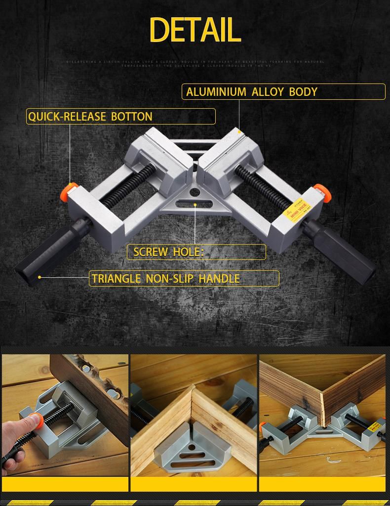 65mm Quick Release Right-Angled Drill Press Vice