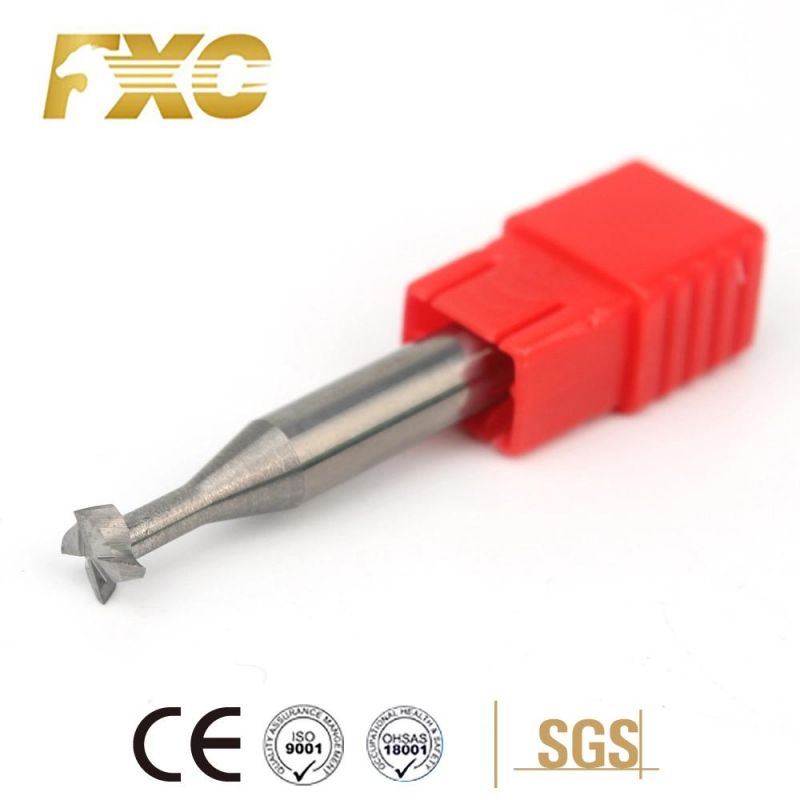 Small Size Carbide T-Slot End Mill for Aluminum