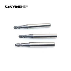 Carbide Milling Cutter HRC50 4 Flute Ball Nose End Mill 4mm