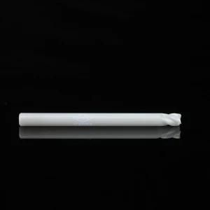 Zirconia/Alumina Four-Edged Flat Bottom Graphite Processing Endmill