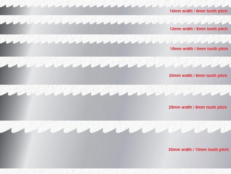 Steel Strips C75s 51CRV4 Ck75 Bandsaw Blades for Cutting Wood Saws