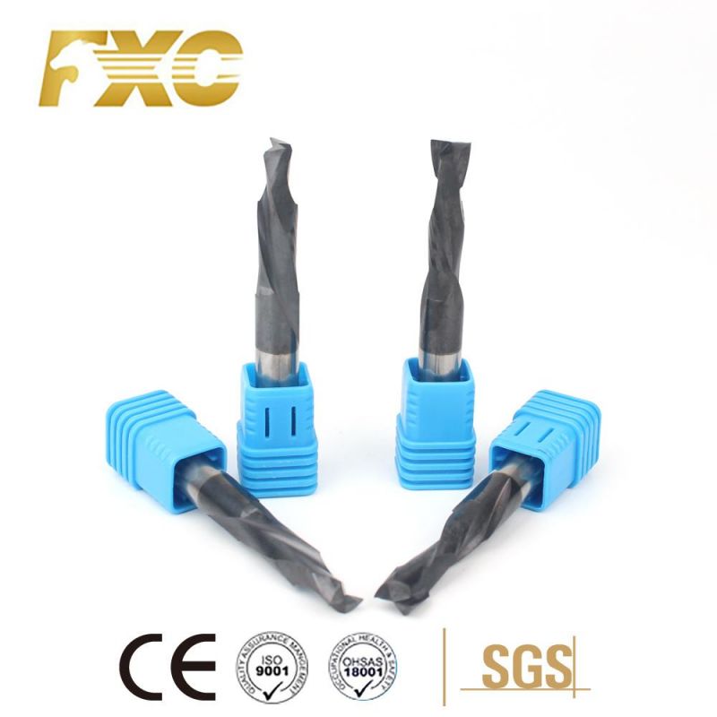 Carbide 2 Flutes End Mill Cutters for Wood Cutting